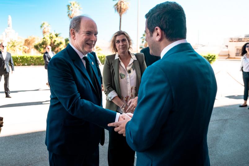 S.A.S. Alberto di Monaco ospite del Presidente Galvagno